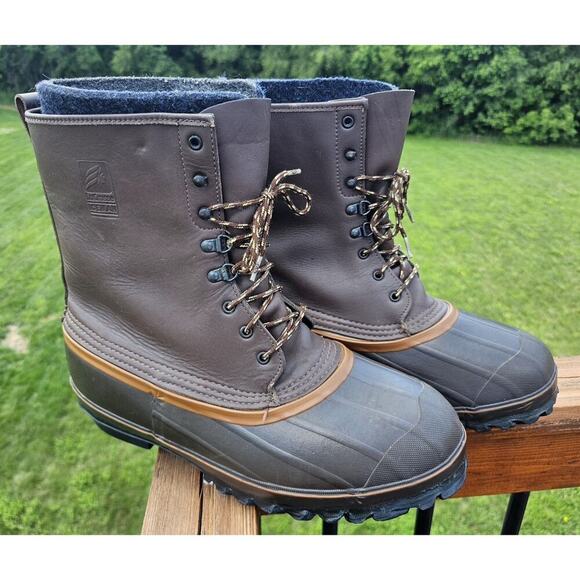 Lacrosse Iceman Mens Size 14 Winter Pac Boots Hunting Ice Fishing Made in USA - Picture 1 of 8